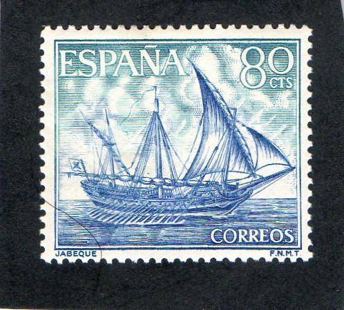 1604- HOMENAJE A LA MARINA ESPAÑOLA- JABEQUE.