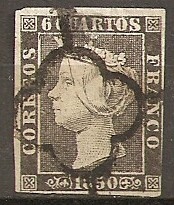 Colección de 6 cuartos Isabel II