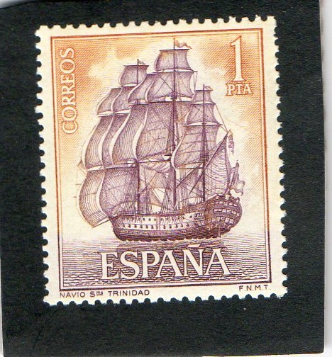 1605- HOMENAJE A LA MARINA ESPAÑOLA - SANTISIMA TRINIDAD.