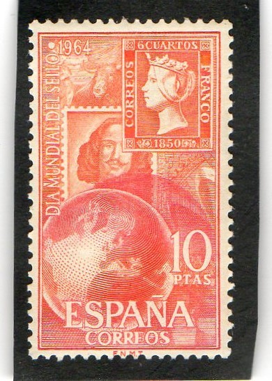 1597- DIA MUNDIAL DEL SELLO 1964