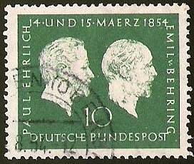 DEUTSCHE BUNDESPOST - PAUL EHRLICH - EMIL BEHRING