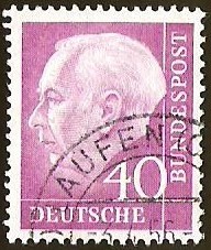 DEUTSCHE BUNDESPOST - THEODOR HEUSS