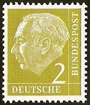 DEUTSCHE BUNDESPOST - THEODOR HEUSS