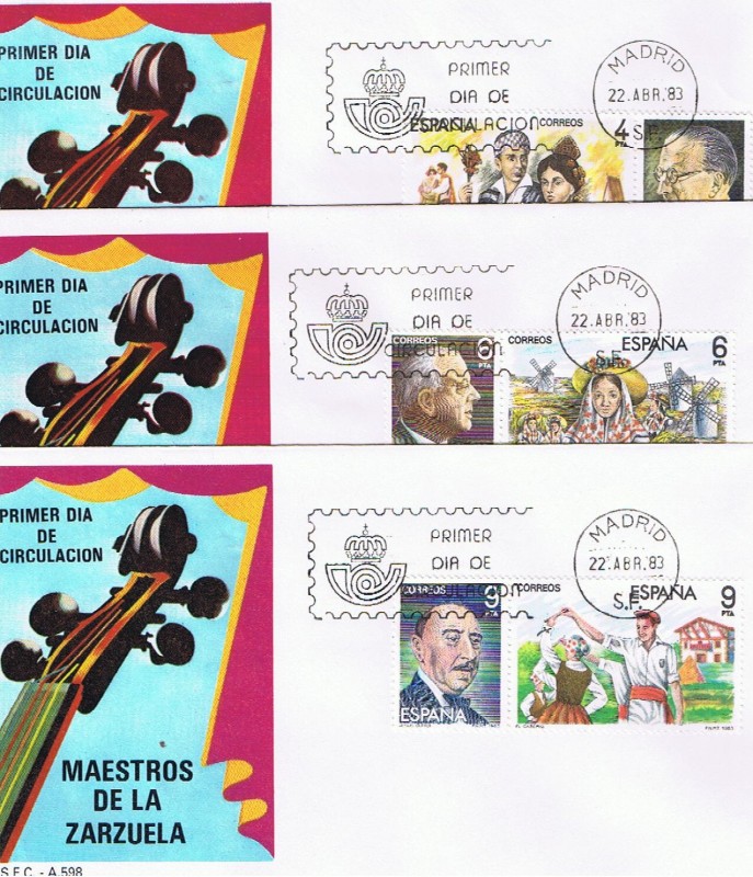 SPD MAESTROS DE LA ZARZUELA 1983