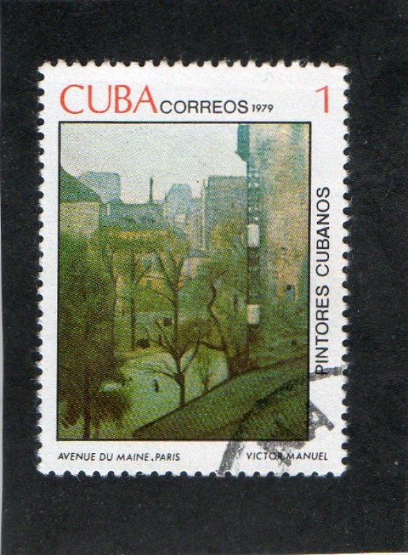 PINTORES CUBANOS. VICTOR MANUEL