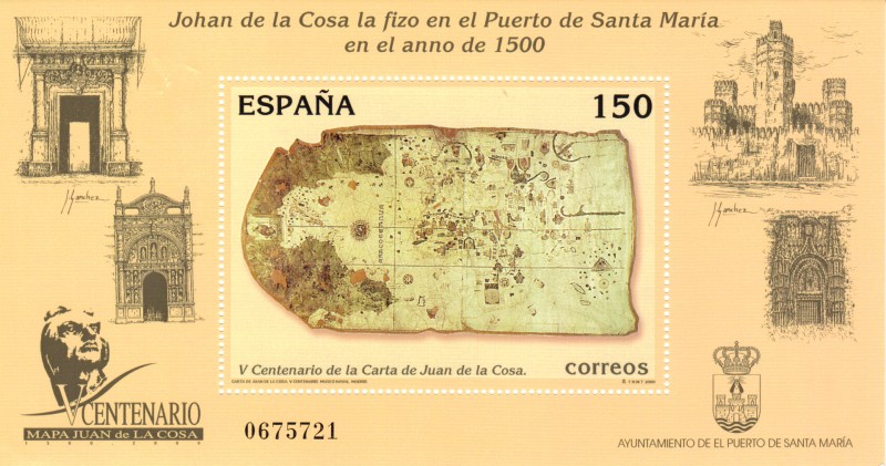 V CENTENARIO DE LA CARTA DE JUAN DE LA COSA