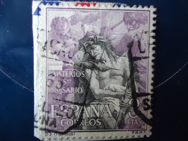 Ed.1470-Misterios Smo. Rosario- Oleo del Italiano Tiepolo (1696-1770)-Corona de Espinas.