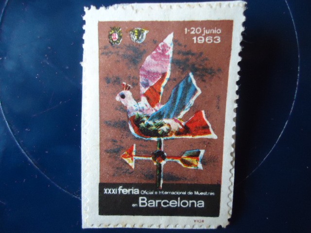 XXXI Feria oficial Internacional de Muestras-Barcelona del 1 al 20 de Junio 1963