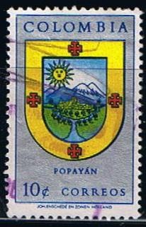 Scott  733  Escudo de Armas de Popayan