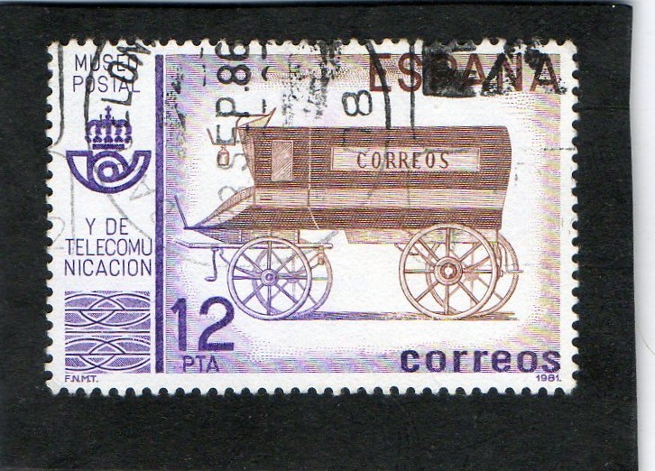 2638- FURGON DE CORREO DEL SIGLO XIX.