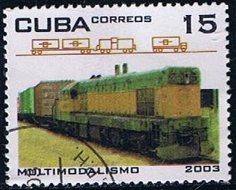 Scott  4307 Transporte y embio (Tren)