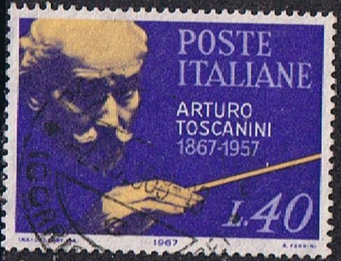 CENT. DEL NACIMIENTO DEL DIRECTOR DE ORQUESTA ARTURO TOSCANINI