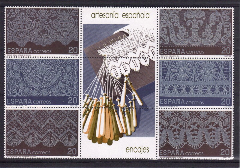 Artesanía Española - Tejidos y Encajes 1989