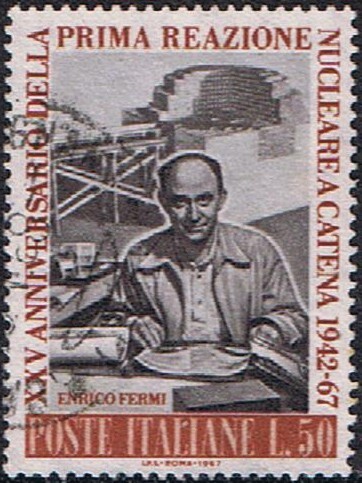 25 ANIV. DE LA PRIMERA REACCIÓN NUCLEAR EN CADENA. ENRICO FERMI