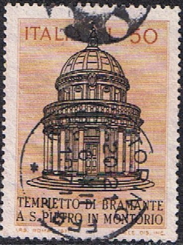 EL TEMPLETE DE BRAMANTE DE SAN PIETRO IN MONTORIO, EN ROMA