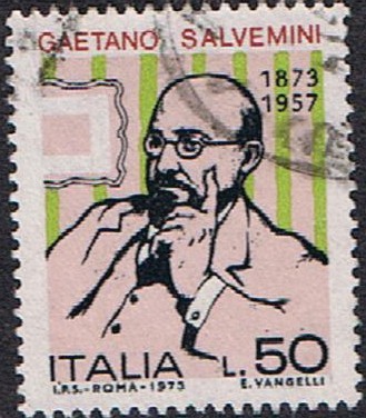 CENT. DEL NACIMIENTO DEL HISTORIADOR GAETANO SALVEMINI