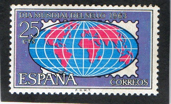 1509-  DIA MUNDIAL DEL SELLO . 1963