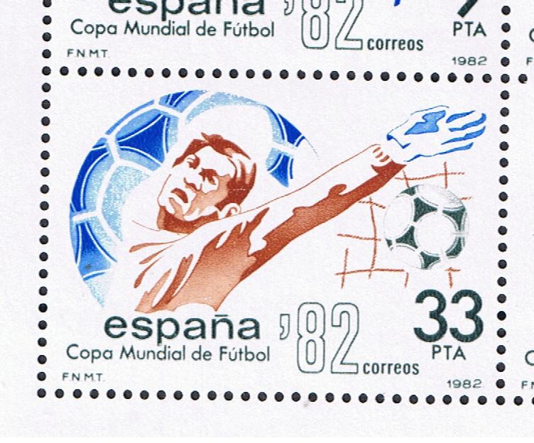 Edifil  2662  Copa Mundial de Fútbol España ´82.  