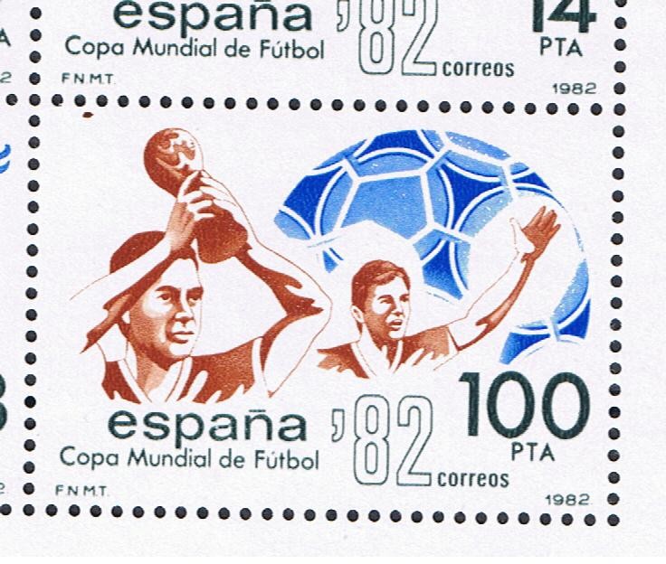 Edifil  2663  Copa Mundial de Fútbol España ´82.  