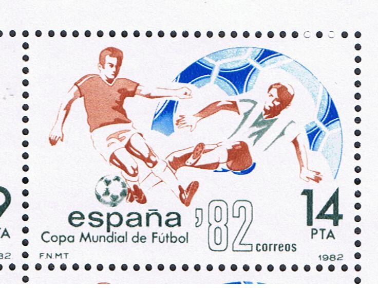 Edifil  2661  Copa Mundial de Fútbol España ´82.  