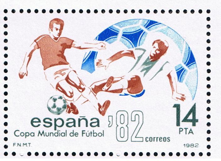 Edifil  2661  Copa Mundial de Fútbol España ´82.  