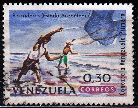 Conozca Venezuela. Pescadores	