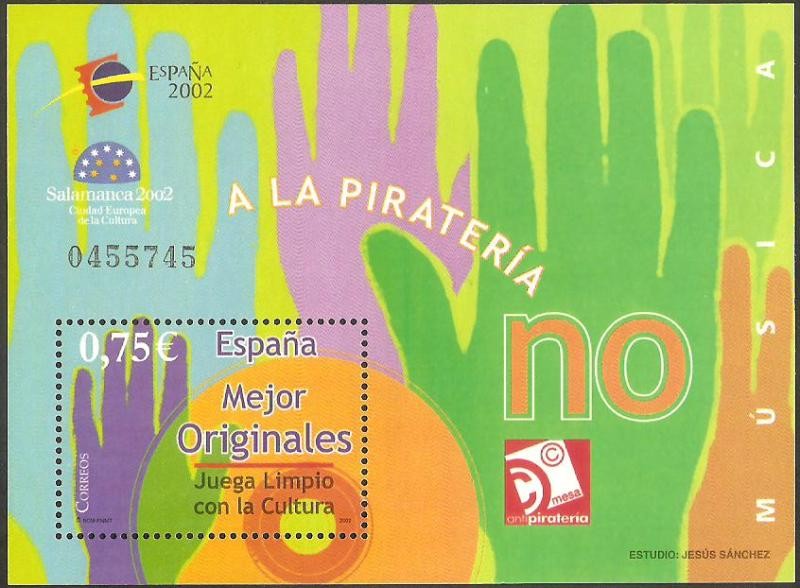 3949 - Música, no a la piratería