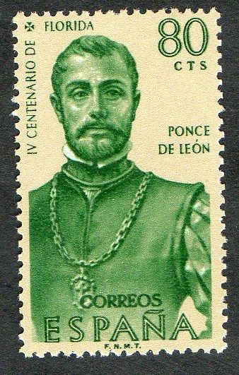 1300- FORJADORES DE AMERICA. PONCE DE LEÓN.