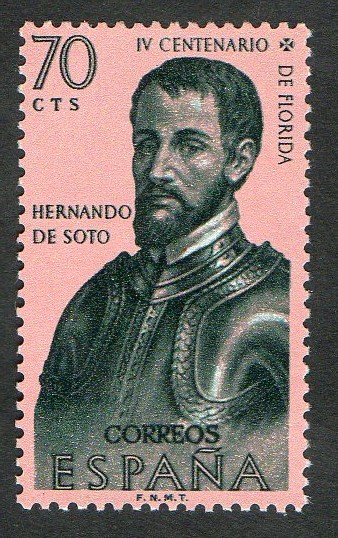 1299- FORJADORES DE AMERICA. HERNANDO DE SOTO.