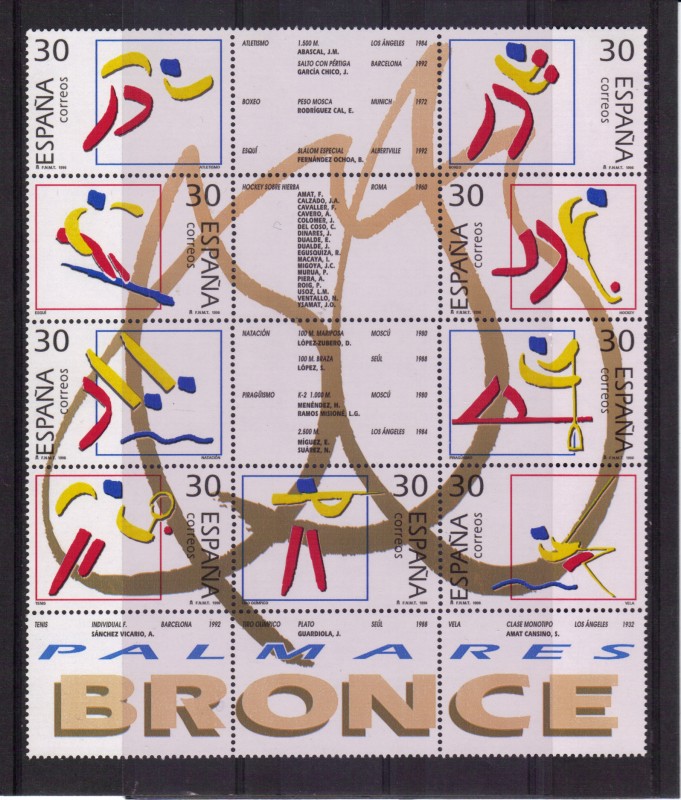 1996 - DEPORTES OLIMPICOS DE BRONCE