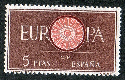 1295- EUROPA- CEPT. RUEDEA DE 19 RADIOS.