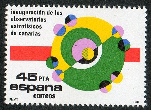 2802- INNAGURACIÓN DE LOS OBSERVATORIOS ASTROFÍSICOS DE CANARIAS.