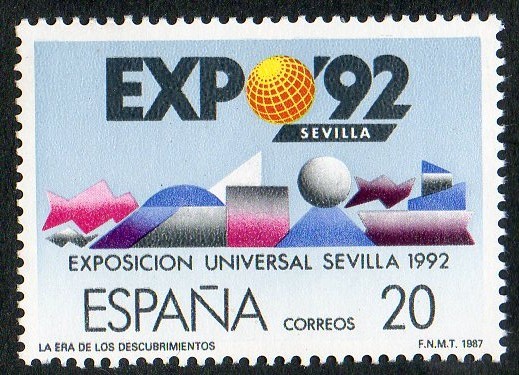 2875A- EXPOSICIÓN UNIVERSAL DE SEVILLA EXPO'92.