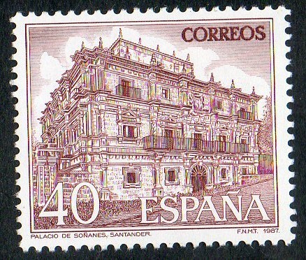 2902- TURISMO. PALACIO DE SOÑANES, VILLACARRIEDO ( CANTABRIA ).