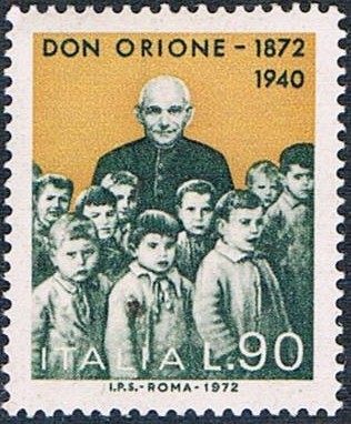 CENT. DEL NACIMIENTO DEL SACERDOTE DON LUIGI ORIONE. Y&T Nº 1122