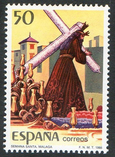 2934-  GRANDES FIESTAS POPULARES ESPAÑOLAS. SEMANA SANTA DE MÁLAGA.