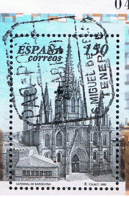 Edifil  3556  Exposición Filatélica Nacional Exfilna¨98.  