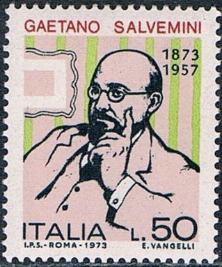 CENTENARIO DEL NACIMIENTO DEL HISTORIADOR GAETANO SALVEMINI. Y&T Nº 1148