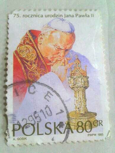 Pope john paul ll 75th, birhday