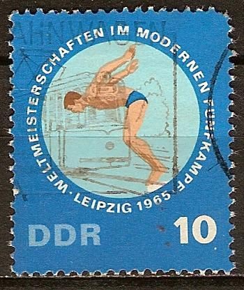 Campeonato del Mundo de Pentatlón Moderno - Leipzig 1965(DDR)