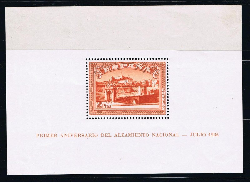 Edifil  836  i Aniversario del Alzamiento Nacional.  