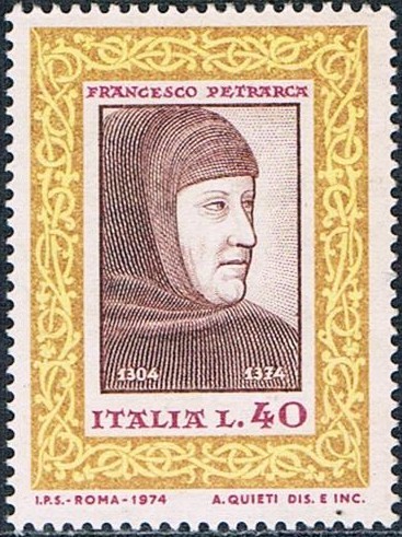 6º CENT DE LA MUERTE DEL POETA FRANCESCO PETRARCA. Y&T Nº 1188