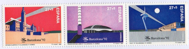 3215/17- Juegos de la XXV Olimpiada Barcelona ' 92.