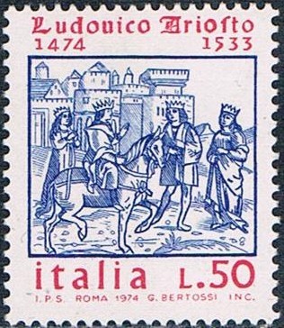 500º ANIV. DEL NACIMIENTO DEL POETA LUDOVICO ARIOSTO. Y&T Nº 1194