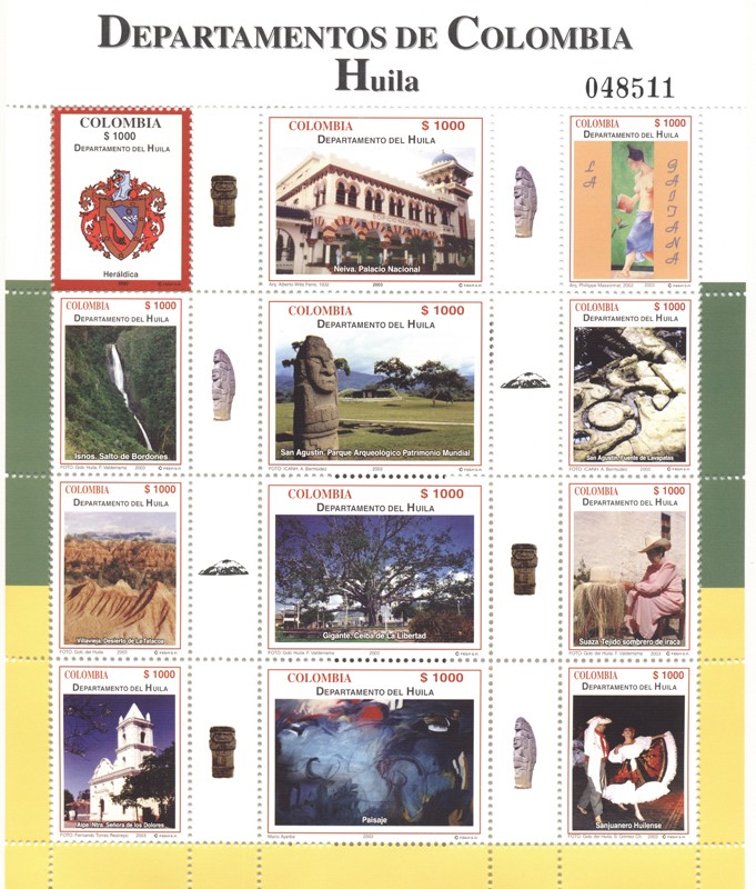 Departamentos de Colombia, Huila