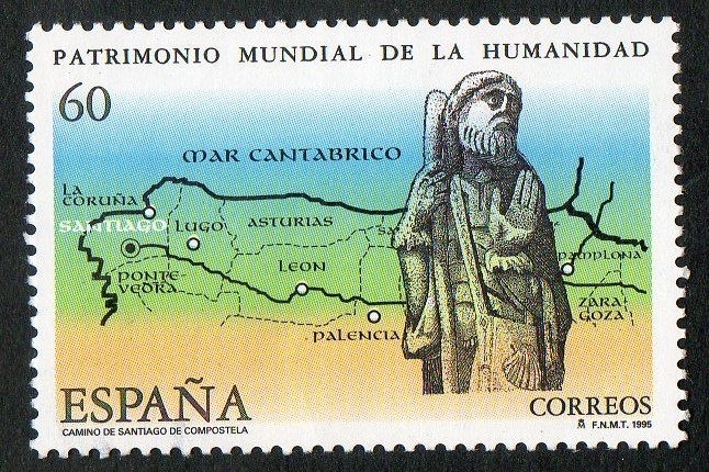 3391- Bienes Culturales y Naturales Patrimonio mundial de la Humanidad. Camino de Santiago