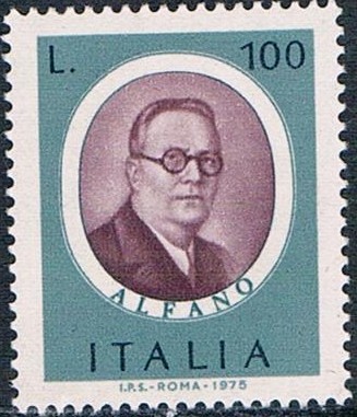 PERSONAJES ITALIANOS. FRANCO ALFANO. COMPOSITOR Y PIANISTA. Y&T Nº 1240