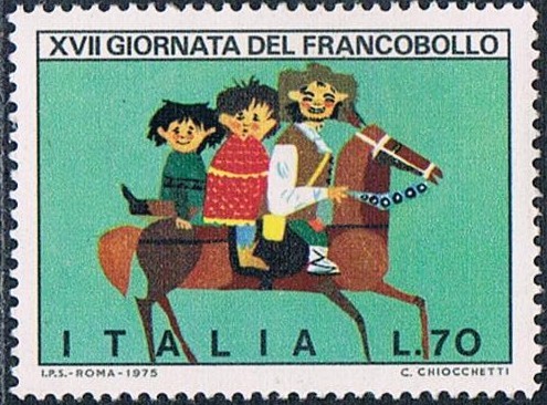 DIA DEL SELLO 1975. DIBUJOS INFANTILES. Y&T Nº 1249