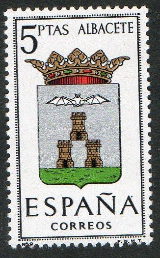 1407- Escudos de las capitales de provincias españolas. ALBACETE.