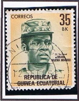 Scott  41  martires de la independencia (Obiang Nguema Moasogo)